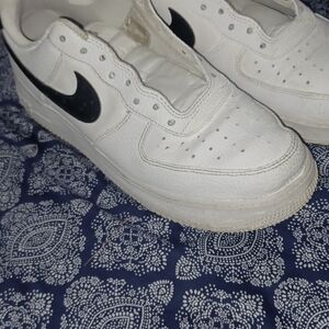 Nike Classic White and Black Shoes